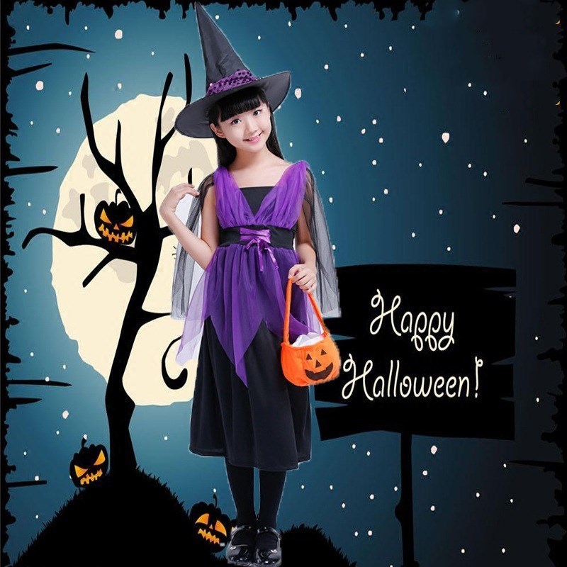 Costume de Sorciere pour enfants