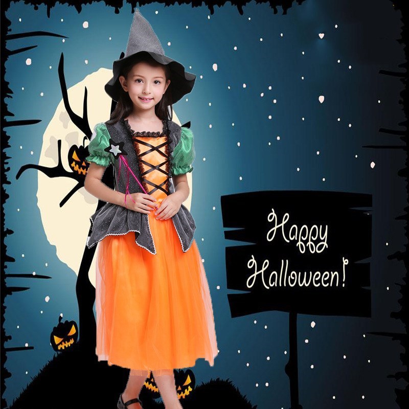 Costume de Sorciere pour enfants