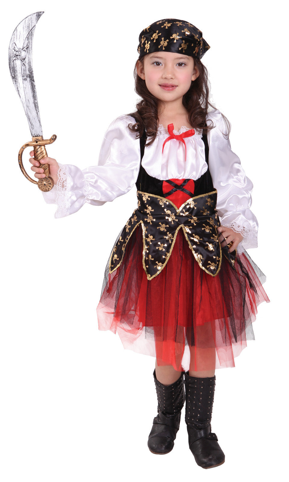 Costume de pirate pour enfants d'Halloween