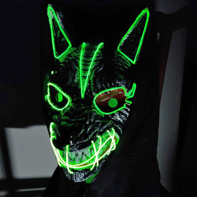 Masques de LOUP à LED pour Halloween