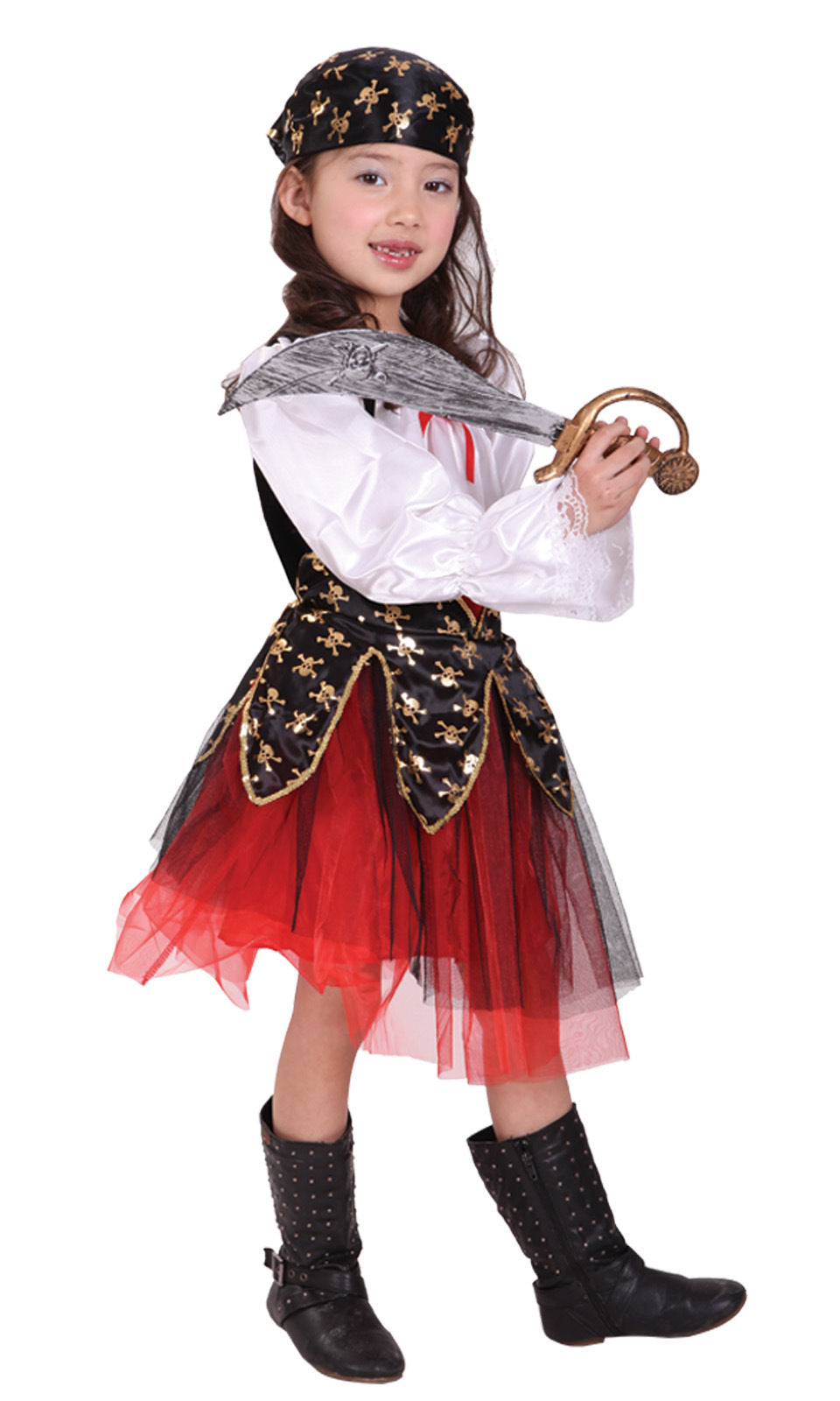 Costume de pirate pour enfants d'Halloween