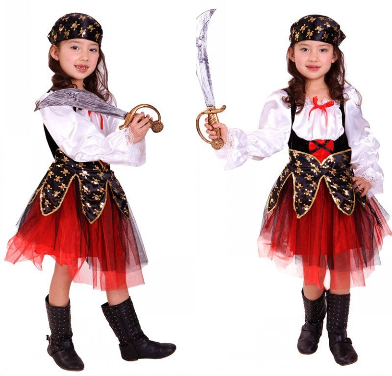 Costume de pirate pour enfants d'Halloween