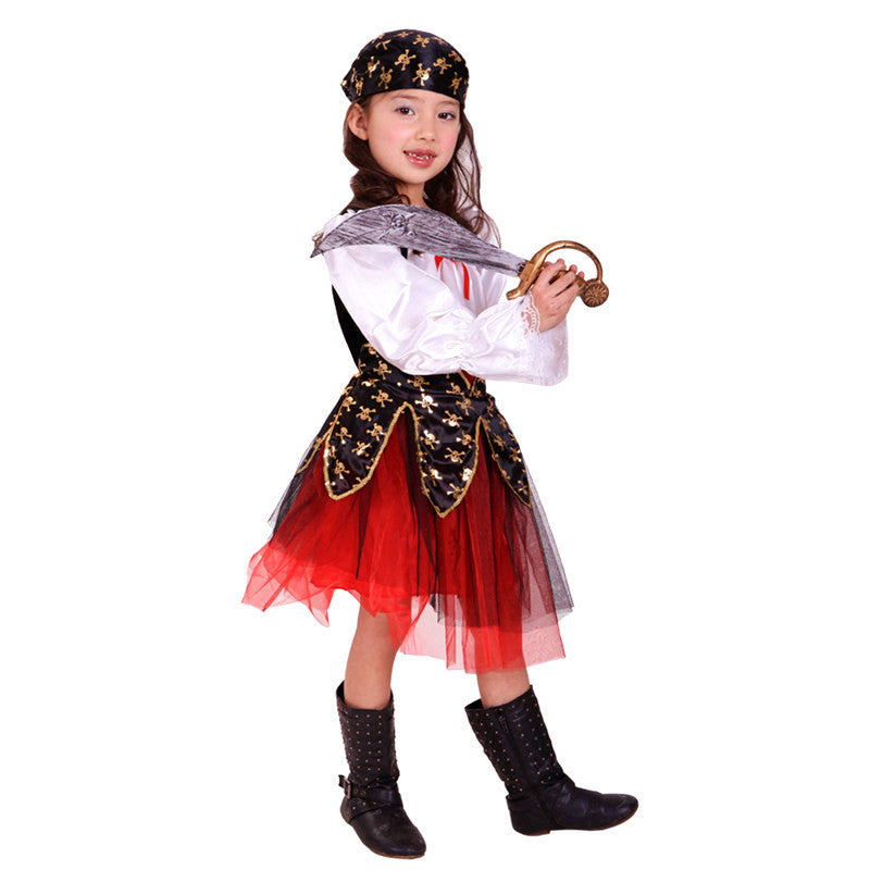Costume de pirate pour enfants d'Halloween